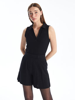 Kad?n Polo Yaka D?z Atlet