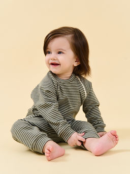 Комбинезон Полоска Графит 0+ - Bungly фото 7