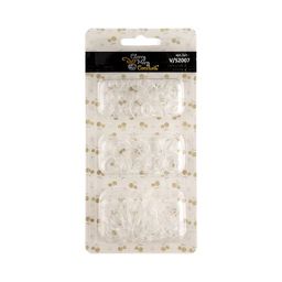 CHERRY MARY V/S2007 Набор силиконовых резинок для волос 5 х 250 шт №01 прозрачный CHERRY MARY V/S2007 Набор силиконовых резинок для волос 5 х 250 шт №01 прозрачный