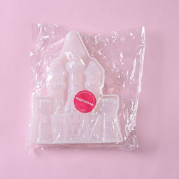 Молд Доляна Сказочный замок, силикон, 15?12?2 см, цвет белый  фото 7