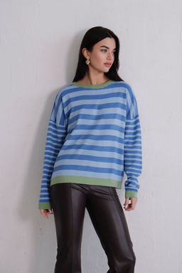 10653 Джемпер в полоску - Martichelli фото 11