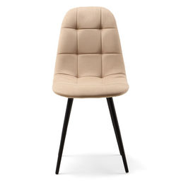 Стул мягкий для кухни «Лукас», обвивка velutto 07, цвет бежевый
