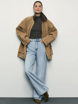 Джинсы barrel с высокой посадкой / Zarina  фото 2