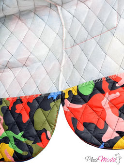 Кардиган-жилет Модель №1528 размеры 44-84 - Plusmoda фото 10