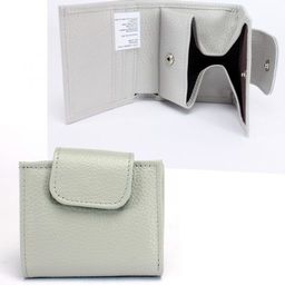 Портмоне женское Croco-ПР-906 натуральная кожа 1 отд, 4 карм, серый флотер (265) 237583