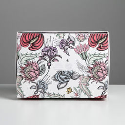 Цена за 2 шт. Коробка подарочная складная, упаковка, Цветы, 21?15?7 см