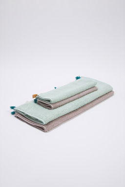 Trendyolmilla Home 2li Yuz Puskullu Havlu 50x80cm & 2li Misafir Puskullu Havlu Seti 30x45cm TPHSS25HVL00001 фото 2