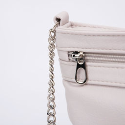 Сумка кросс-боди на молнии, цвет бежевый - Simaland фото 4