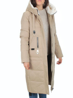 2270 BEIGE Пальто зимнее женское (200 гр. тинсулейт) - Fashion фото 8