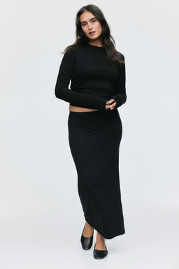 Fitted cotton top - H&m фото 2