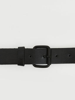 Deri G?r?n?ml? Erkek ?ocuk Kemer