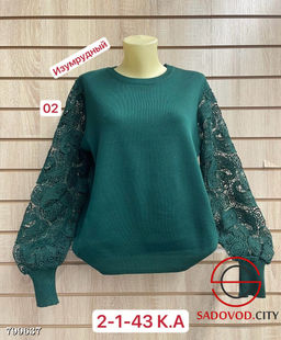 Кофта женская с объемными рукавом - Bruno фото 7