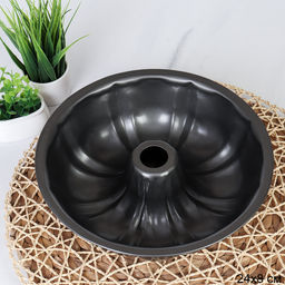 Форма для выпечки Кекса круглая с отверстием 26х8 см/ RSD-27 /уп 50/антипригарное покрытие/688664 - ГалеонТрейд фото 7