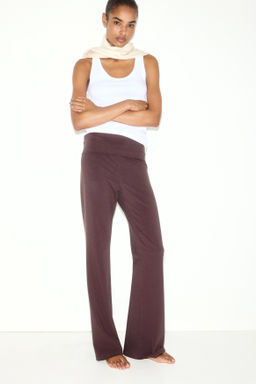Pantal?n de algod?n con cintura plegable - H&m фото 6