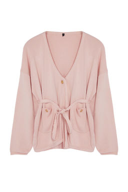 Pembe Baglama Detayl? Triko H?rka TWOAW25HI00128 - Trendyolmilla фото 6