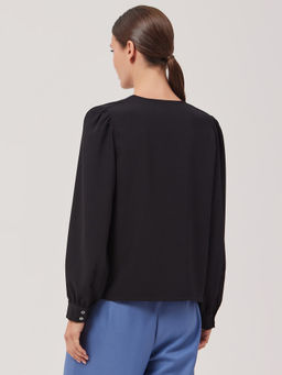 Блузка женская 1231133007 black - Eleganzza фото 5