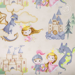 Воздушный замок 1,5 сп./Пододеяльник: 1 шт. - 215*145; Простыня: 1 шт. - 214*150; Наволочка: 2 шт. - 70*70; Поплин детский - Артпостель фото 4