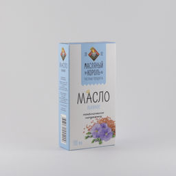 Масло льняное нерафинированное Масляный король 0,1л