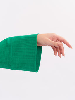 Блузка из муслина BL28501GRN44 - Артесса фото 6