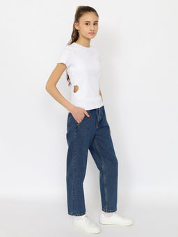 CRB wear/CSJG 63782-20-400 Футболка для девочки,белый/Ex.Cherubino фото 2