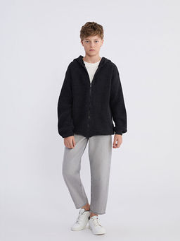 Kap??onlu Erkek ?ocuk Triko H?rka