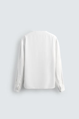 FLOWING RELAXED FIT SHIRT - Zara фото 16