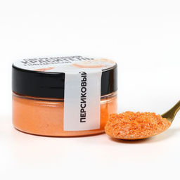 Кандурин крупный Персиковый для десертов и напитков, водорастворимый, 5 г