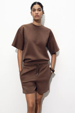 INTERLOCK BERMUDA SHORTS - Zara фото 12
