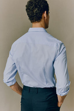 Camisa de facil planchado Slim Fit - H&m фото 5