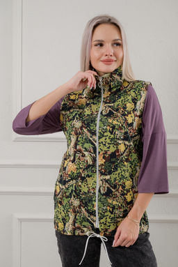 Жилет женский из футера Клен - Амадэль фото 2