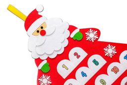 Коврик Адвент-календарь Дед Мороз - Smiledecor фото 2