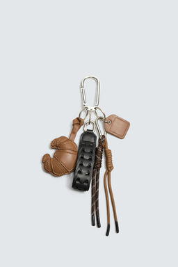 MULTI-CHARM KEY RING - Zara фото 4