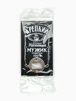 Открывашка для пива Настоящий мужик, 8?13.8 см