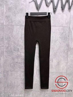 Теплые лосины женские лапша