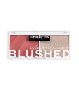Relove by Revolution Румяна и хайлайтер Blushed duo, Cute
