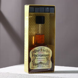 Подарочный набор косметики Настоящий мужчина, гель для душа во флаконе коньяка 250 мл и мыло для рук 5 шт., HARD LINE  фото 5