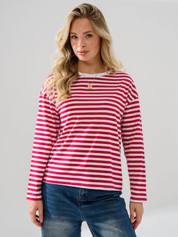 Лонгслив тельняшка 100% хлопок - Оптима фото 15