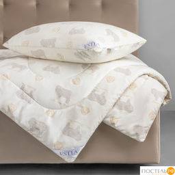 ESTIA ДОЛИНА РАМБУЛЬЕ Одеяло 200х210,1пр,см.хлопок/овечья.шерсть/полиэ  фото 13