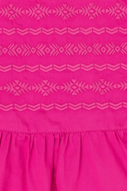 Розовое плетеное платье для девочки - U.s. polo assn фото 8