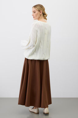 ЕВ 30251/ш/белый джемпер жен