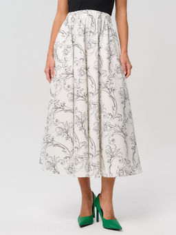 Юбка женская 12421-38003 white