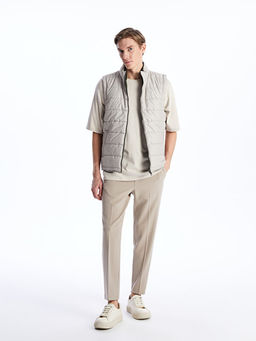 Standart Kal?p Dik Yaka Erkek ?i?me Yelek