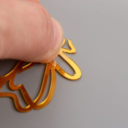 Набор для украшения Бабочки, набор 5 шт, цвет золото - Страна карнавалия фото 5