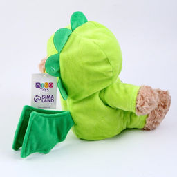 Мягкая игрушка Мишка в костюме дракона, 20 см - Milo toys фото 5