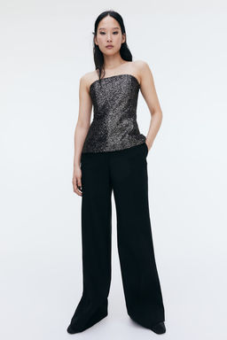 Top bandeau de lentejuelas - H&m фото 2