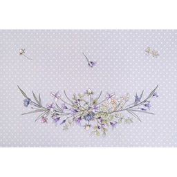 СКАТЕРТЬ КРУГЛАЯ ГУСИ ЛЕГАРД ДИАМЕТР=180 СМ., СЕРЫЙ, 100 - Lefard фото 3