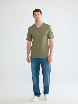 V Yaka Penye Erkek Ti??rt