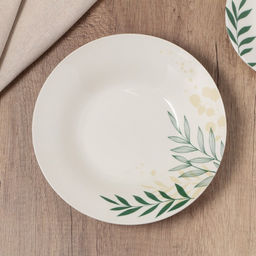 Глубокая тарелка Листья, 20,5 см