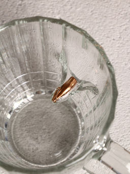 Подарочный набор Настоящему мужику, гель для душа канистра 500 мл и стакан с пулей, HARD LINE  фото 9