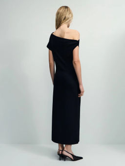 Асимметричное платье миди из вискозы / Zarina  фото 5